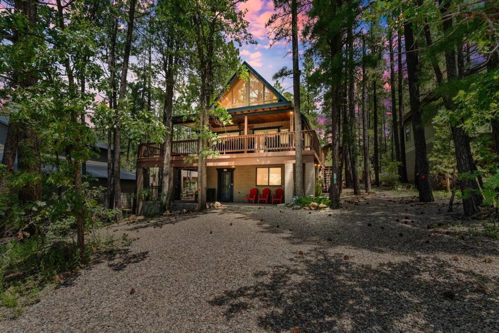 Luxury Cabin Oasis Getaway Heart Of Munds Park Exterior photo